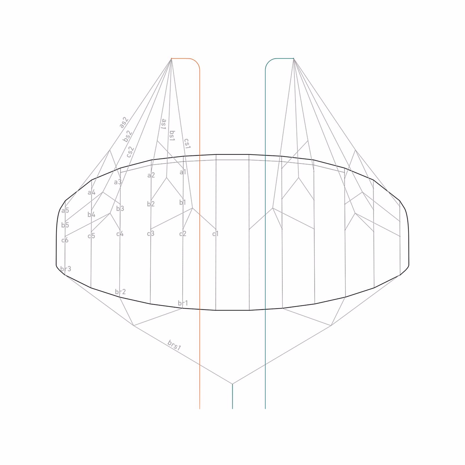 Flying line set FOX